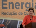 Dilma critica e diz que não recua da decisão de baixar a conta de luz